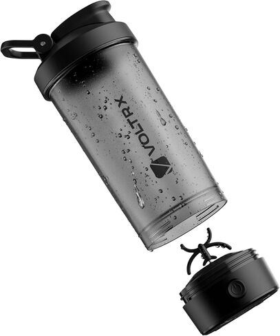 VOLTRX Protein Shaker Bottle, Merger USB C Rechargeable Electric Protein Shake Mixer, Shaker Cups for Protein Shakes and Meal Replacement Shakes, BPA Free, 24oz in Saudi Arabia