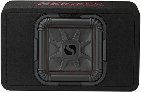 حزمة Harmony Audio Kicker متوافقة مع السيارة العالمية 46TL7T102 صندوق فرعي مربع محمل مقاس 10 بوصات مع مضخم صوت HA-A400.1 ومجموعة تثبيت HA-AK8 8Ga Amp in Saudi Arabia