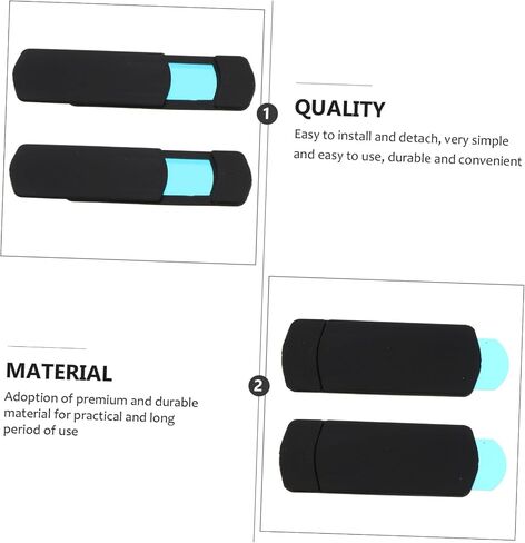 DOITOOL 2pcs Privacy Cover Slides for Laptop Notebook Phone Camera Adhesive Cover Slide in Saudi Arabia