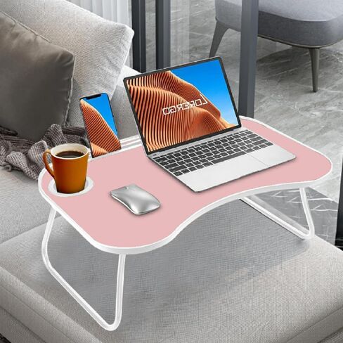 Laptop Stand for Bed(Pink) in Saudi Arabia