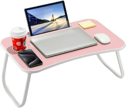 Laptop Stand for Bed(Pink) in Saudi Arabia