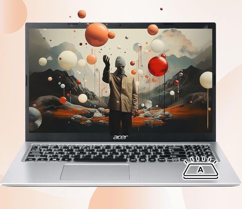 كمبيوتر محمول أيسر أسباير 3 بريميوم مع لوحة مفاتيح بإضاءة خلفية | وحدة المعالجة المركزية ايه ام دي رايزن 7 7730U | شاشة 15.6 فل اتش دي IPS | 64 جيجا رام | 2 تيرابايت PCIe SSD | واي فاي 6 | أنيق ومحمول | النوع-C | ويندوز 11 برو in Saudi Arabia