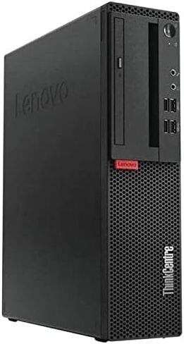 كمبيوتر مكتبي Lenovo ThinkCentre M910s SFF، Intel i5-7500 حتى 3.8 جيجا هرتز، ذاكرة وصول عشوائي DDR4 سعة 32 جيجا بايت، محرك أقراص NVMe M.2 SSD جديد سعة 1 تيرابايت، مدمج بتقنية WiFi BT، DVD-RW، لوحة مفاتيح وماوس لاسلكيين، Windows 10 Pro (متجدد) in Kuwait