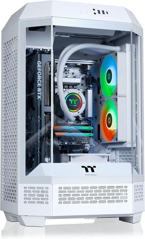 سطح المكتب للألعاب Thermaltake LCGS Reactor i1470S (Intel Core™ i7-14700KF، ذاكرة DDR5 RGB سعة 32 جيجابايت بسرعة 6000MT/s، NVIDIA GeForce® RTX 5070، 2 تيرابايت NVMe M.2، WiFi، Windows 11) T3WT-B760-570-LCS in Saudi Arabia