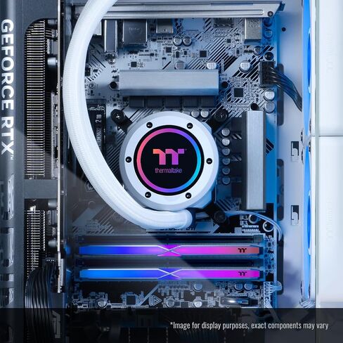 سطح المكتب للألعاب Thermaltake LCGS Reactor i1470S (Intel Core™ i7-14700KF، ذاكرة DDR5 RGB سعة 32 جيجابايت بسرعة 6000MT/s، NVIDIA GeForce® RTX 5070، 2 تيرابايت NVMe M.2، WiFi، Windows 11) T3WT-B760-570-LCS in Saudi Arabia