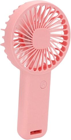 CHICIRIS Handheld Mini Fan Rechargeable Portable USB Charging Small Fan with Long Lasting Battery for Travel Youth Green, 1 X Base (Vertical small fan-blue) in Saudi Arabia