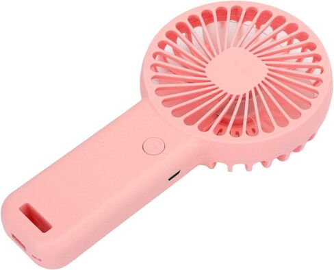 CHICIRIS Handheld Mini Fan Rechargeable Portable USB Charging Small Fan with Long Lasting Battery for Travel Youth Green, 1 X Base (Vertical small fan-blue) in Saudi Arabia