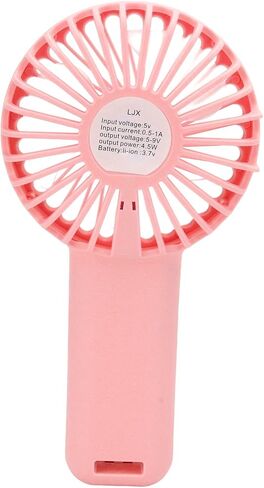 CHICIRIS Handheld Mini Fan Rechargeable Portable USB Charging Small Fan with Long Lasting Battery for Travel Youth Green, 1 X Base (Vertical small fan-blue) in Saudi Arabia