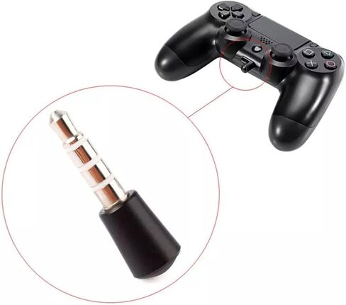محول دونجل لاسلكي USB طقم إرسال جهاز استقبال دونجل لاسلكي متوافق مع سماعة رأس لاسلكية PS5 جهاز استقبال أسود in Saudi Arabia