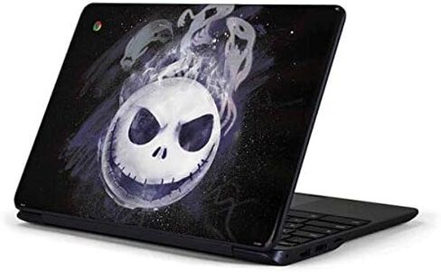 Skinit Decal Laptop Skin Compatible with Samsung Chromebook 3 11.6in 500c13-k01 - Officially Licensed Disney Jack Skellington Space Design in Saudi Arabia