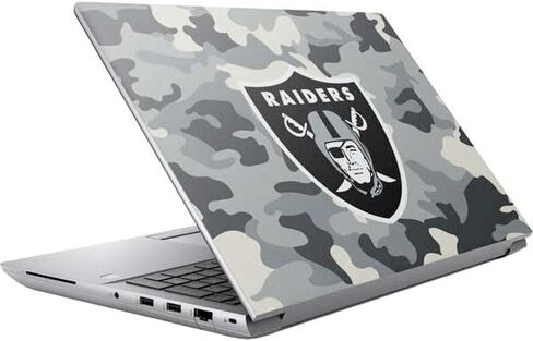 Skinit Decal Laptop Skin Compatible with HP ZBook Fury 16 G10 - Officially Licensed NFL Las Vegas Raiders Camo Design in Saudi Arabia
