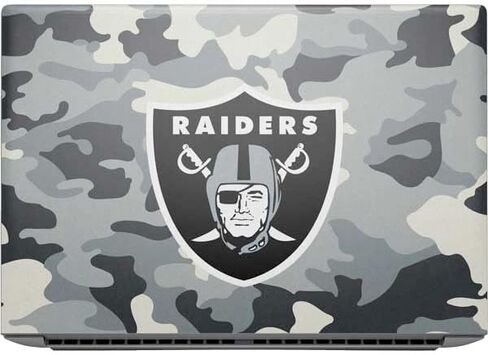 Skinit Decal Laptop Skin Compatible with HP ZBook Fury 16 G10 - Officially Licensed NFL Las Vegas Raiders Camo Design in Saudi Arabia