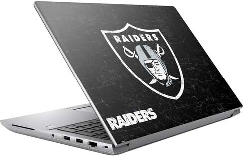 Skinit Decal Laptop Skin Compatible with HP ZBook Fury 16 G10 - Officially Licensed NFL Las Vegas Raiders Camo Design in Saudi Arabia