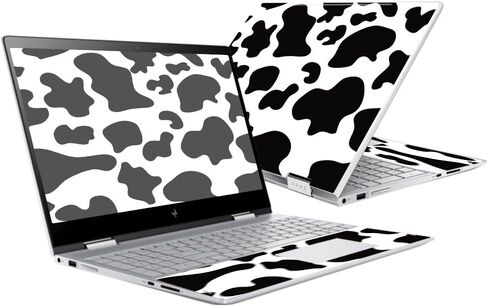 جلد MightySkins متوافق مع HP Envy x360 15" (2017) - طباعة بقرة | غطاء ملتف من الفينيل واقٍ ومتين وفريد ​​من نوعه | سهل التطبيق والإزالة وتغيير الأنماط | صنع في الولايات المتحدة الأمريكية in Kuwait