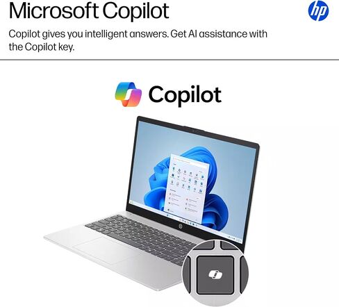 HP Pavilion Business Laptop Computer, Copilot AI, 15.6" FHD IPS Display, 8-Core AMD Ryzen 7, 16GB RAM, 1TB Storage (512GB SSD+500GB Ext), Numeric Keypad, HubxcelAccessory, Win 11 Pro, Lifetime Office in Kuwait