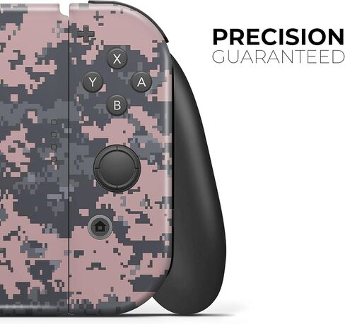 Design Skinz - Compatible with Nintendo DSi XL - Skin Decal Protective Scratch-Resistant Removable Vinyl Wrap Cover - Subtle Pink and Gray Digital Camouflage in Saudi Arabia