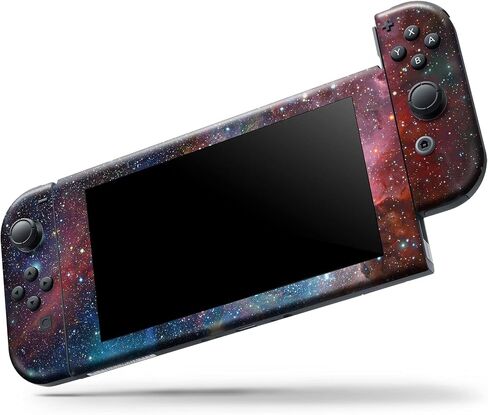 تصميم Skinz متوافق مع ملصق Nintendo DSi XL الجلدي الواقي المقاوم للخدش وقابل للإزالة من الفينيل - Neon Supernova Space Explosion V2 in Saudi Arabia