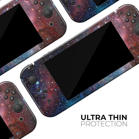 تصميم Skinz متوافق مع ملصق Nintendo DSi XL الجلدي الواقي المقاوم للخدش وقابل للإزالة من الفينيل - Neon Supernova Space Explosion V2 in Saudi Arabia