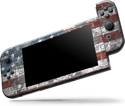 Design Skinz - متوافق مع Nintendo 3DS XL - غطاء حماية من الفينيل مقاوم للخدش وقابل للإزالة - علم الولايات المتحدة الأمريكية العتيق in Saudi Arabia