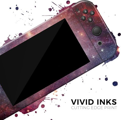Design Skinz - متوافق مع Nintendo 2DS XL - غطاء حماية من الفينيل قابل للإزالة ومقاوم للخدش - مساحة نابضة بالحياة in Saudi Arabia