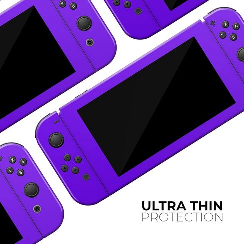 Design Skinz - متوافق مع Nintendo DSi XL - غطاء حماية من الفينيل قابل للإزالة ومقاوم للخدش - أرجواني صلب in Saudi Arabia