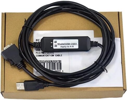 USB-CSD3 محرك سيرفو كابل تصحيح الأخطاء كابل برمجة منفذ USB للكمبيوتر تنزيل كابل تصحيح الأخطاء كابل صديق للبيئة حلقة مغناطيسية محمية عادي 3 متر in Kuwait