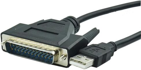 USB-M70 لـ M60 M70 CNC أداة الاتصالات وتنزيل كابل بيانات كابل نقل USB إلى 25 دبوس حلقة مغناطيسية محمية نموذج عادي 10 متر in Saudi Arabia