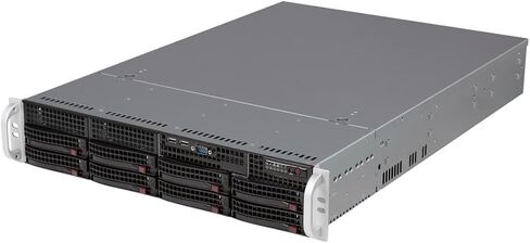هيكل الخادم سوبرمايكرو 560 وات 2U Rackmount (CSE-825TQ-563LPB) in Saudi Arabia