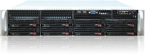 هيكل الخادم سوبرمايكرو 560 وات 2U Rackmount (CSE-825TQ-563LPB) in Saudi Arabia