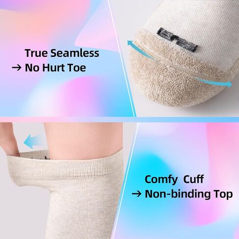 Soft Cotton Compression Socks for Women Men 20-30mmHg - Knee High Support for Circulation, Nurses, Pregnancy, Travel in Saudi Arabia