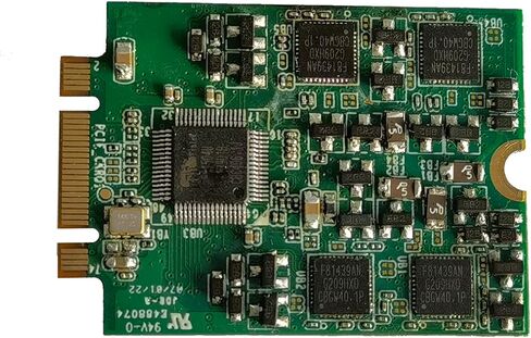 مفتاح M.2 B صغير إلى 4 بطاقة تسلسلية RS232/422/485 بطاقة توسيع إشارة COMM Ethernet DB9 Pin 5 in Saudi Arabia