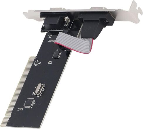 بطاقة توسيع تسلسلية Yunseity PCIe بمنفذين PCIe 1.0 × 1 إلى وحدة تحكم محول DB9 COM RS232 الصناعية لأجهزة الكمبيوتر المكتبية، بطاقة تسلسلية RS232، من أجل Wins، من أجل Vista، من أجل Linux in Kuwait