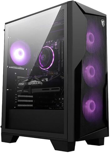 كمبيوتر الألعاب MSI Codex R2: Intel Core i7-14700F، Geforce RTX 5060Ti 8G، 32 جيجا DDR5، 2 تيرابايت M.2 NVMe SSD، 650W 80+ Gold PSU، WiFi 7، Windows 11 Home: B14NVM7-438US in Saudi Arabia