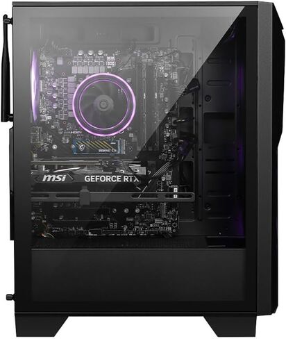 كمبيوتر الألعاب MSI Codex R2: Intel Core i7-14700F، Geforce RTX 5060Ti 8G، 32 جيجا DDR5، 2 تيرابايت M.2 NVMe SSD، 650W 80+ Gold PSU، WiFi 7، Windows 11 Home: B14NVM7-438US in Saudi Arabia