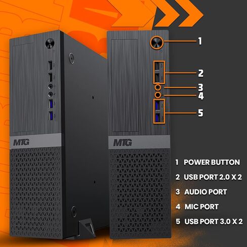 أجهزة كمبيوتر مكتبية عالية الأداء من Aurora Intel i5-12400F الجيل الثاني عشر، ذاكرة وصول عشوائي 16 جيجابايت، 256 جيجابايت SSD + 2 تيرابايت HDD، شاشة ألعاب 27 بوصة 165 هرتز، ماوس لوحة مفاتيح لاسلكي مريح، سماعة رأس، مكبر صوت، كاميرا ويب، ويندوز 11 in Kuwait