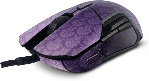 غلاف MightySkins متوافق مع ماوس الألعاب SteelSeries Rival 5 - أرجواني عتيق | غطاء ملتف واقٍ ومتين وفريد ​​من نوعه من الفينيل | سهل التطبيق والإزالة وتغيير الأنماط | صنع في الولايات المتحدة الأمريكية in Saudi Arabia