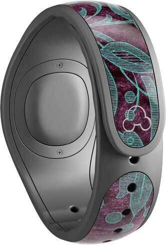 ملصق لامع من Design Skinz Animal Space Marble Agate غطاء جلدي مقاوم للخدش متوافق مع Disney MagicBand+ (MagicBand غير متضمن) in Saudi Arabia