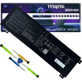 VVXQIN B31N1726 بطارية كمبيوتر محمول بديلة 15.48 فولت لـ ASUS ROG G15 G513IC G513IH G513QC G513QE G17 G713QE G513IC-HN055T G513QC-HF002T G513IH-HN086T G513QE-HN010T G713QE-RB74 G513QE-WH96 48WH 4240 مللي أمبير in Kuwait