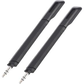 استبدال ميكروفون Ciciglow، ذراع الميكروفون يناسب سماعة الألعاب اللاسلكية G733 Lightspeed، سماعة الألعاب المانعة للضوضاء، ميكروفون قابل للفصل 3.5 ملم، قطعتان in Kuwait