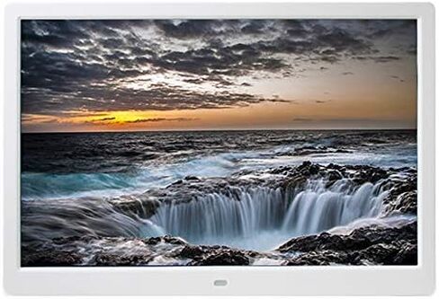 15-inch HD Digital Photo Frame, 1280x800 Resolution - Smart Video Advertising Machine with Clock, Calendar, Photo and Video Playback Functions. in Saudi Arabia