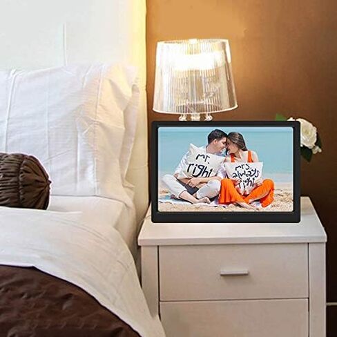 15-inch HD Digital Photo Frame, 1280x800 Resolution - Smart Video Advertising Machine with Clock, Calendar, Photo and Video Playback Functions. in Saudi Arabia