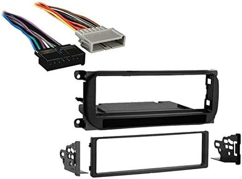 Harmony Audio Compatible with Chrysler Concorde 1998-2001 Single DIN Stereo Harness Radio Install Dash Kit Package in Saudi Arabia
