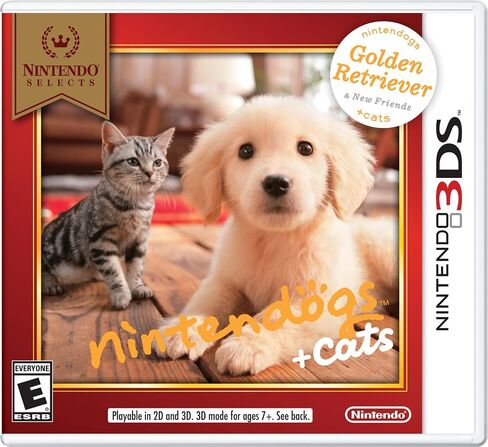 Nintendo تختار: Nintendogs + Cats: Golden Retriever وNew Friends - Nintendo 3DS (تجديد) in Saudi Arabia