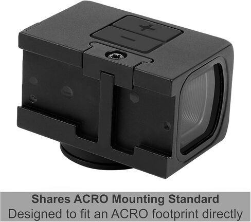 منظار منقطة باللون الأحمر/الخضراء لبصمة ACRO - Motion Awake - منظار منعكس باعث مغلق بـ 3 MOA - مع لوحات محول لبصمة RMR وGlock MOS وقضبان Picatinny in Kuwait