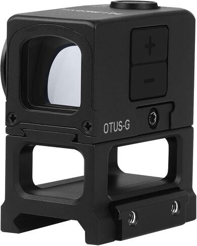 منظار منقطة باللون الأحمر/الخضراء لبصمة ACRO - Motion Awake - منظار منعكس باعث مغلق بـ 3 MOA - مع لوحات محول لبصمة RMR وGlock MOS وقضبان Picatinny in Kuwait