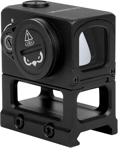 منظار منقطة باللون الأحمر/الخضراء لبصمة ACRO - Motion Awake - منظار منعكس باعث مغلق بـ 3 MOA - مع لوحات محول لبصمة RMR وGlock MOS وقضبان Picatinny in Kuwait