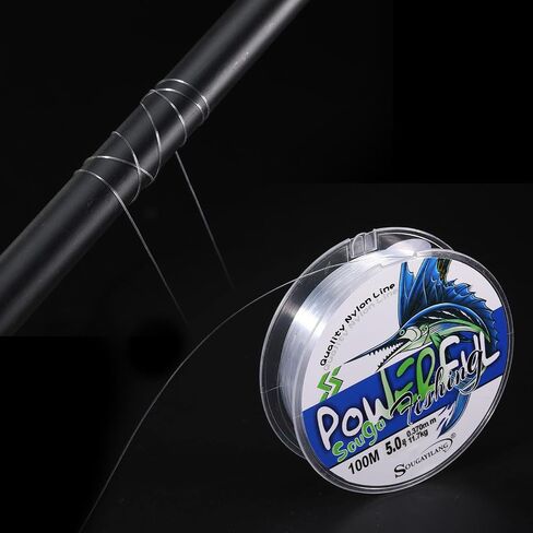 Nylon Fishing Line for Anglers Tackling Trout and Salmon in Freshwater Streams in Saudi Arabia
