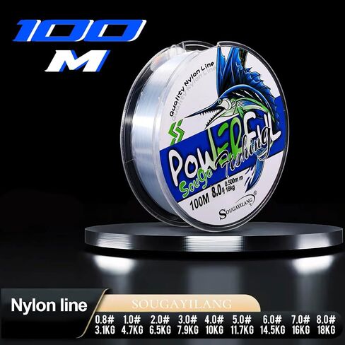 Nylon Fishing Line for Anglers Tackling Trout and Salmon in Freshwater Streams in Saudi Arabia