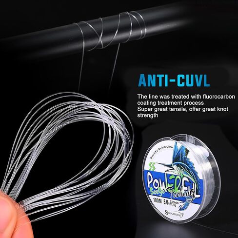 Nylon Fishing Line for Anglers Tackling Trout and Salmon in Freshwater Streams in Saudi Arabia