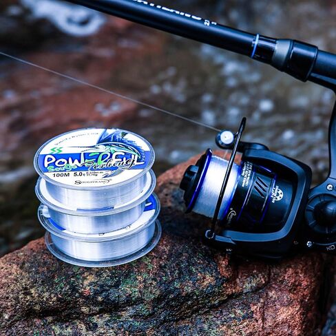 Nylon Fishing Line for Anglers Tackling Trout and Salmon in Freshwater Streams in Saudi Arabia